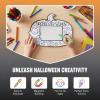 Fun Express DIY Color Your Own Halloween Trick-or-Treat Picture Frame Magnets – Fun Crafts for Kids, Perfect for Halloween Parties and Activities – 50 Pieces