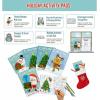 Fun Express Holiday Activity Pads (1 Dozen) Stocking Stuffers, Giveaways, Favors, Arts & Craft Activities