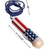 Fun Express Mini Patriotic Flashlights on a Rope – 12 Pieces