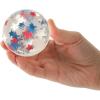 Fun Express Patriotic Clear Star Bouncy Balls – Toys – 12 Pieces