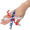 Fun Express Patriotic Ring Craft Kit Makes 12