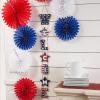 Fun Express Patriotic Vertical Hanging Welcome Sign