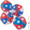 Fun Express Red, White and Blue Beach Balls – USA Patriotic Pool Toys for 4th of July