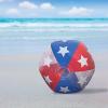Fun Express Red, White and Blue Beach Balls – USA Patriotic Pool Toys for 4th of July