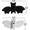 Fun & Unique Halloween Plush Conversation Hearts in PDQ – 4″ (Set of 48) Assorted Spooky Designs for Perfect Party Decor, Gift Exchanges & Trick-or-Treat Goodies