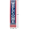 Patriotic Porch Welcome Sign