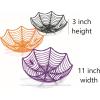Plastic Spider Web Spiderweb Halloween Candy Bowls – 3 Piece Set