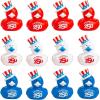 2 1/2″ Patriotic 250th Anniversary Vinyl Rubber Ducks – 12 Pc.