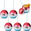 20 oz. Patriotic Disco Ball-Shaped Plastic Cups with Lids & Straws – 6 piece
