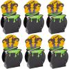 Black Halloween Witch’s Cauldron Cardstock Treat Boxes – 4″ x 2″ x 6.5″ (Pack of 12) – Perfect for Halloween Parties, Trick or Treating, Classroom Events, and Spooky Celebrations
