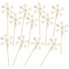 DIY Mini Star Pinwheels – Set of 12 – USA, Fourth of July Crafts for Kids and Fun Home Activities