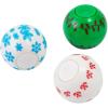 Fun Express 2″ x 1 3/4″ Christmas Fidget Spinner Twist Ball Toys – 12 Pieces