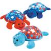 Fun Express 3 1/2″ x 6 1/2″ Patriotic Stuffed Turtles with Star Shells – 12 Pc.