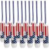 Fun Express Mini Patriotic Flashlights on a Rope – 12 Pieces