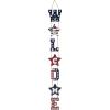 Fun Express Patriotic Vertical Hanging Welcome Sign