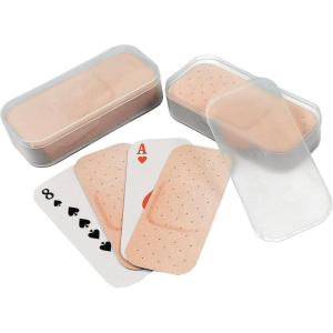 Band Aid Shaped Playing Cards (Set of 12 Decks of Cards) Fun Toys and Party Games