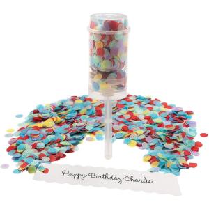 Fun Express Push-Up Poppers with Message Inserts – Fun Party Decor for Birthdays Weddings Celebrations Special Occasions – Customizable Inserts for Personal Touch – Ideal for Event Favors – 12 Pieces