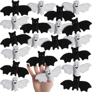 Fun & Unique Halloween Plush Conversation Hearts in PDQ – 4″ (Set of 48) Assorted Spooky Designs for Perfect Party Decor, Gift Exchanges & Trick-or-Treat Goodies