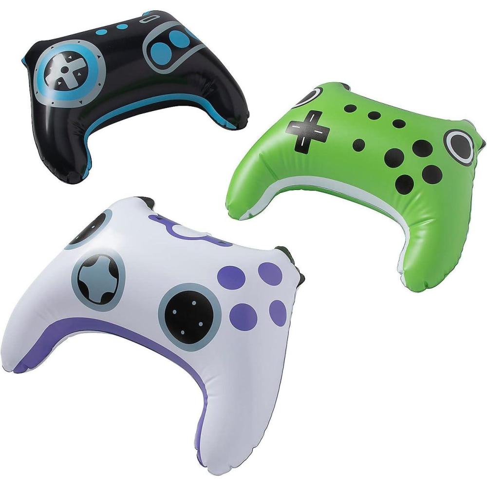 image:imageFun Express Inflatable Gamer Controllers 12 Pack Video Game Party Favors for Kids Birthday Decorations Gaming Theme Party Supplies amp Prizes Boys Gamer Birthday Party Decor amp Favor Ideas15 inches x 11 inches
