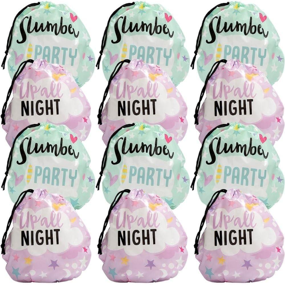 image:imageFun Express Slumber Party Favor Bags Party Supplies 12 Pieces
