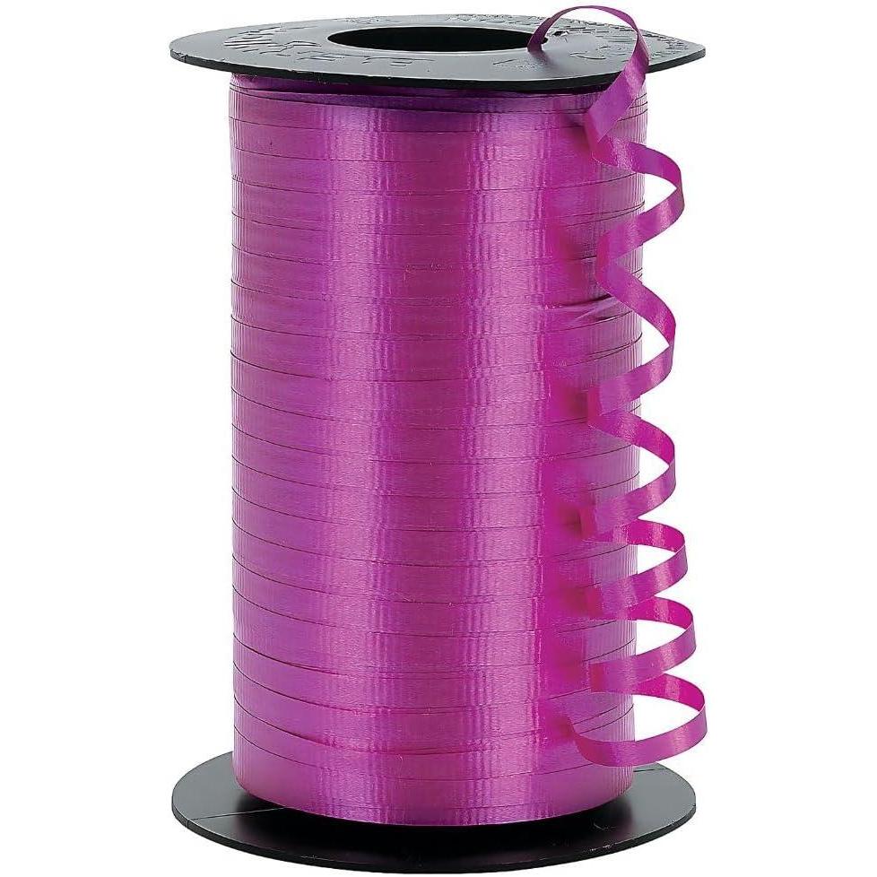 image:imagePink Curling Ribbon 500 Yards Party Decor SuppliesNeon Pink