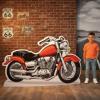 72″ x 44″ Motorcycle Party Cardboard Cutout Stand-Up