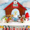 Fun Express Doghouse Treat Boxes – Dog Party Favor Supplies – 12 Pieces
