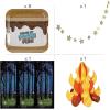 Fun Express Full Update PARTY SUPPLIES S’mores Under the Stars Trunk-or-Treat Decorating Kit