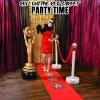 Fun Express Giant Inflatable Movie Buff Party Decoration 5 Feet Tall – Hollywood Theme Party Decorations for Movie Night, Red Carpet & Oscar Awards Celebrations | Premium Vinyl Movie Props