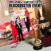 Fun Express Giant Inflatable Movie Buff Party Decoration 5 Feet Tall – Hollywood Theme Party Decorations for Movie Night, Red Carpet & Oscar Awards Celebrations | Premium Vinyl Movie Props