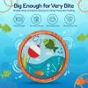 Fun Express Little Fisherman Party Paper Dinner – Fishing Themed Decoration Paper Plates – Fishing Disposable Dessert Plates for Little Fisherman Birthday Events Party Supplies – 8 Pieces