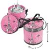 Fun Express Perfectly Paris Hat Treat Boxes with 28 Inch Satin Ribbons (set of 8) Party Decorations and Supplies