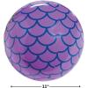 Mermaid Party Beach Balls – 12 Balls – Great for Pool Parties and Giveaways(11″)
