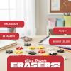Ninja Star Erasers – 24 Pack – Karate Party Favors and School Supply Handouts
