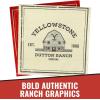 Yellowstone™ Dutton Ranch Luncheon Napkins – 8.25″ (16 Count), 2-Ply Disposable Napkins for Western-Themed Parties, Birthdays & Events