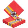 Fun Express – Fire House Hero Lunch Napkins (16pc) for Birthday – Party Supplies – Print Tableware – Print Napkins – Birthday – 16 Pieces