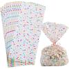 Fun Express Donut Sprinkles Cellophane Bags (12 pack) Party Supplies