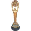 Fun Express Giant Inflatable Movie Buff Party Decoration 5 Feet Tall – Hollywood Theme Party Decorations for Movie Night, Red Carpet & Oscar Awards Celebrations | Premium Vinyl Movie Props