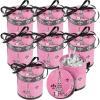 Fun Express Perfectly Paris Hat Treat Boxes with 28 Inch Satin Ribbons (set of 8) Party Decorations and Supplies