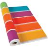 Fun Express Rainbow Tablecloth Disposable Table Roll (100 feet Long) Party Supplies