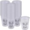 Fun Express STOCK THE BAR CLEAR PLASTIC CUPS – Party Supplies – 50 Pieces