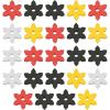 Ninja Star Erasers – 24 Pack – Karate Party Favors and School Supply Handouts