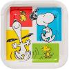 Peanuts Snoopy & Woodstock Square Paper Dinner Plates – 8 Ct.