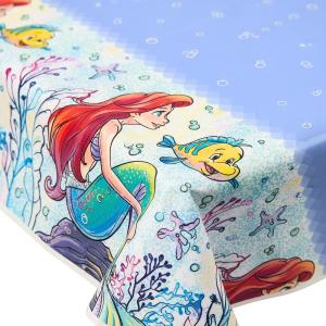 Fun Express – The Little Mermaid Tablecloth for Birthday – Party Supplies – Licensed Tableware – Misc Licensed Tableware – Birthday – 1 Piece