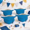 Fun Express Blue Graduation Cap Crowns 12 Pieces