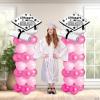 Fun Express 58″ Pink Graduation Balloon Columns Decorating Kit – 131 Pieces