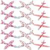 Fun Express Mini Heart Print Gliders – Perfect Valentine’s Day Party Favor Toys for Kids, Classroom Rewards, and Fun Activities – Bulk Set of 48
