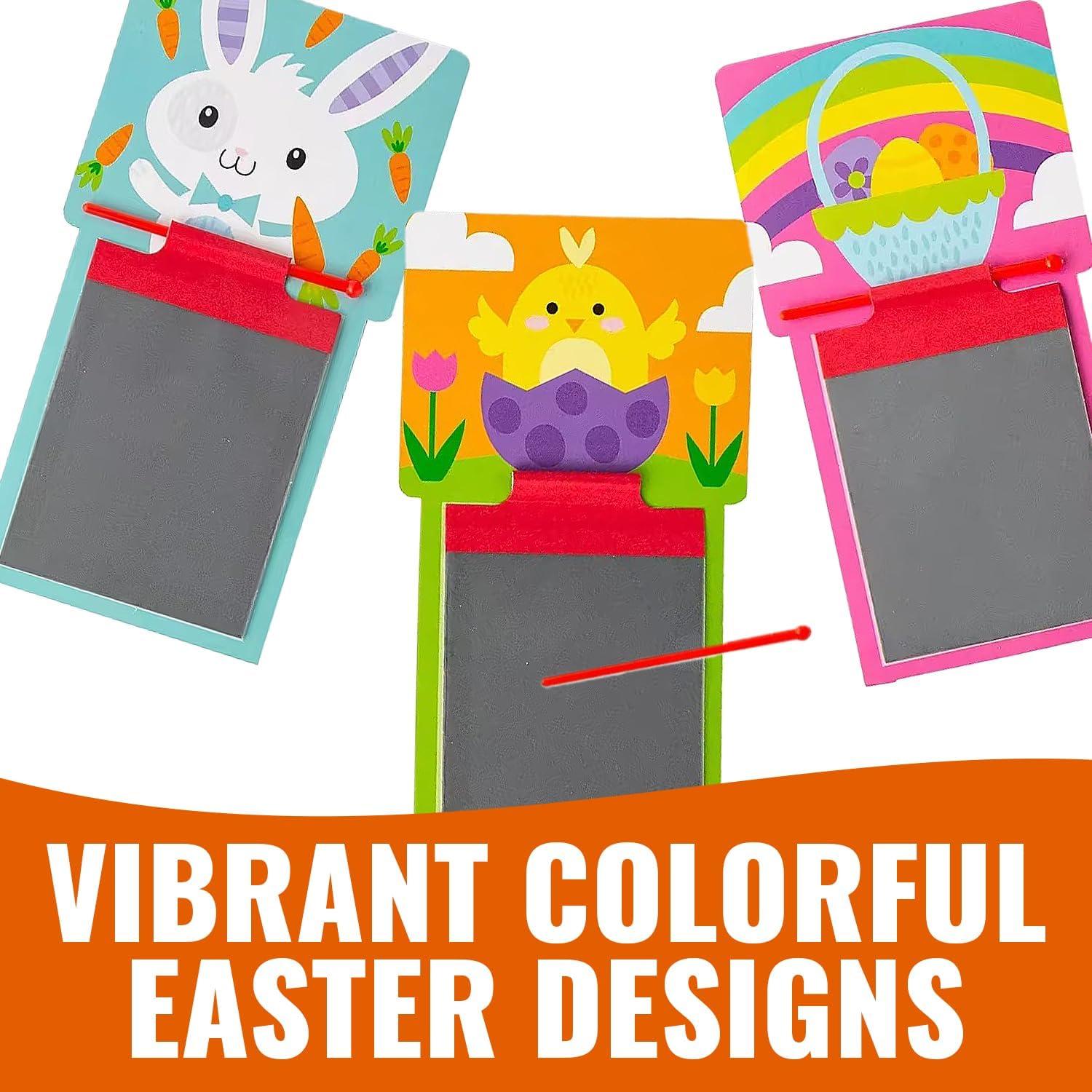 image:imageFun Express 3 12 x 6 34 Brightly Colored Easter Icons Magic Screens 12 Pc