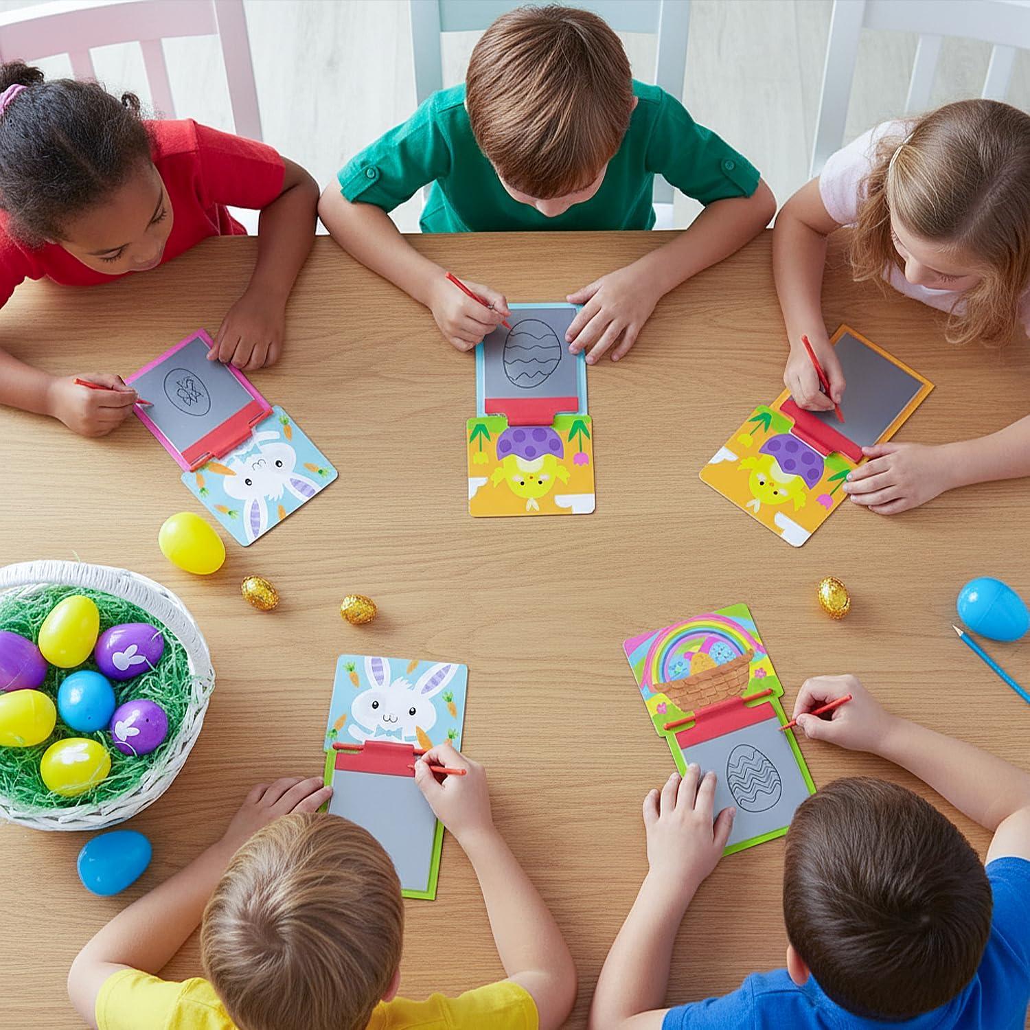 image:imageFun Express 3 12 x 6 34 Brightly Colored Easter Icons Magic Screens 12 Pc