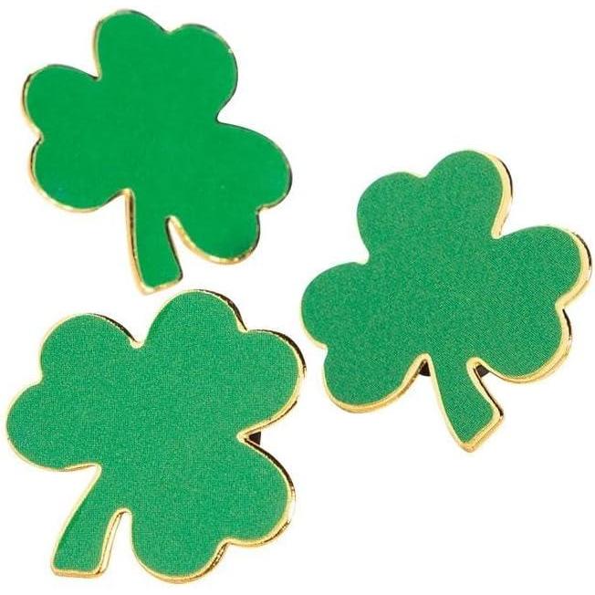 image:imageFun Express Bulk 72 Pc St Patricks Day Shamrock Pins